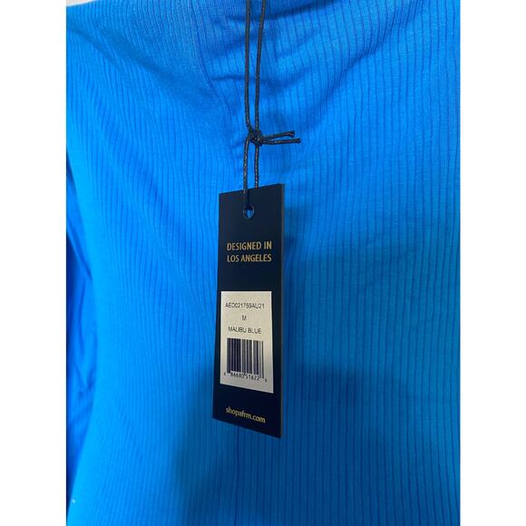 AFRM Revolve Jordana Dress in Malibu Blue M - Picture 10 of 12